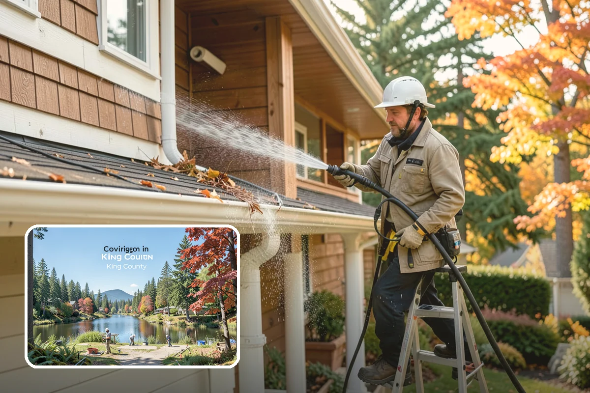 Metal Cleaning in Covington, King County, WA - Lifts grime and oxidation film from exterior metal