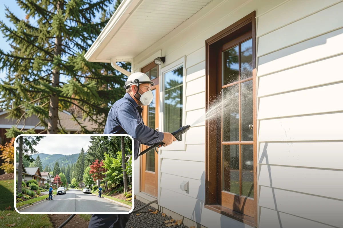 Metal Cleaning in Darrington, Snohomish County, WA - Lifts grime and oxidation film from exterior metal