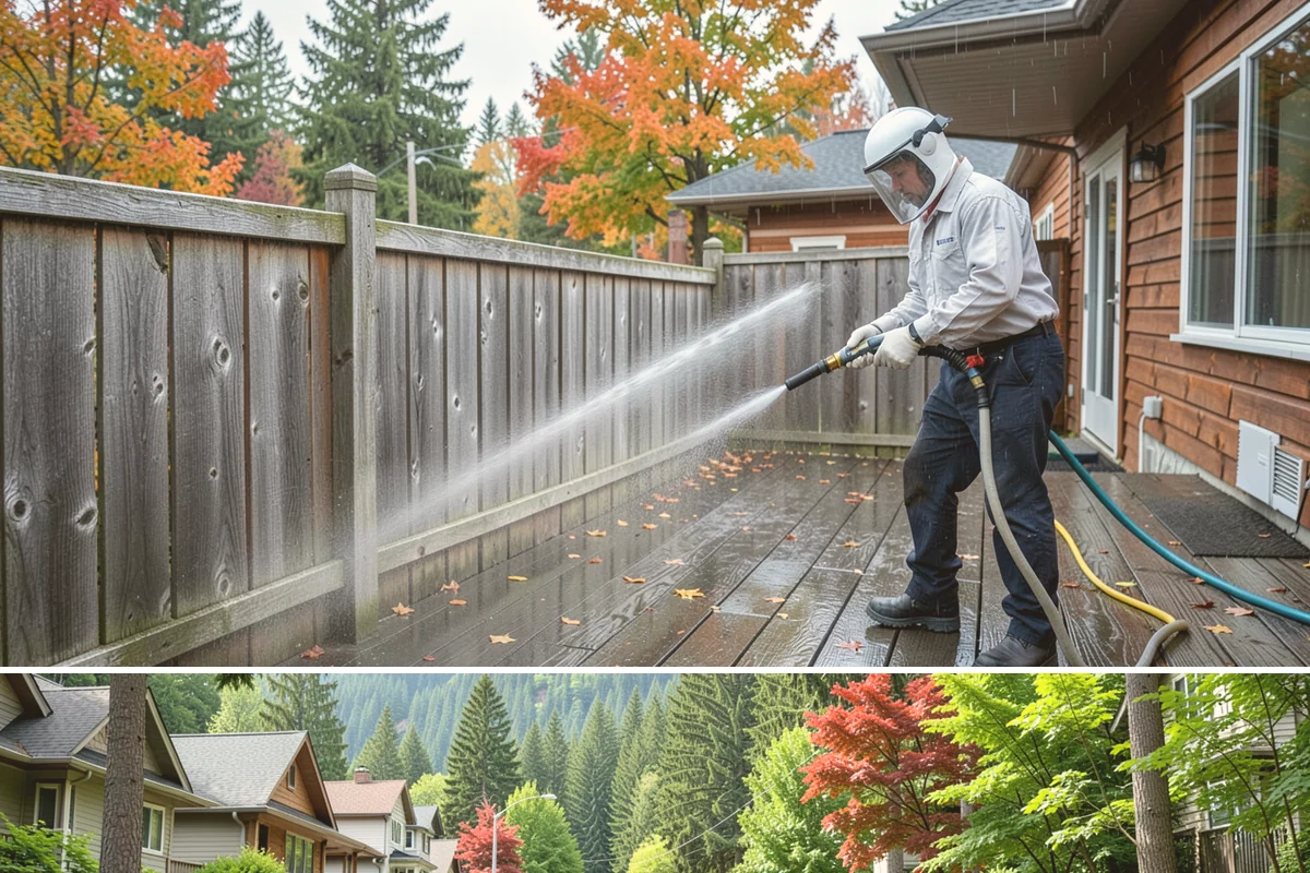 Metal Cleaning in Darrington, Snohomish County, WA - Clean exterior metal in late spring to remove the film that builds through the damp winter and to slow seasonal corrosion.