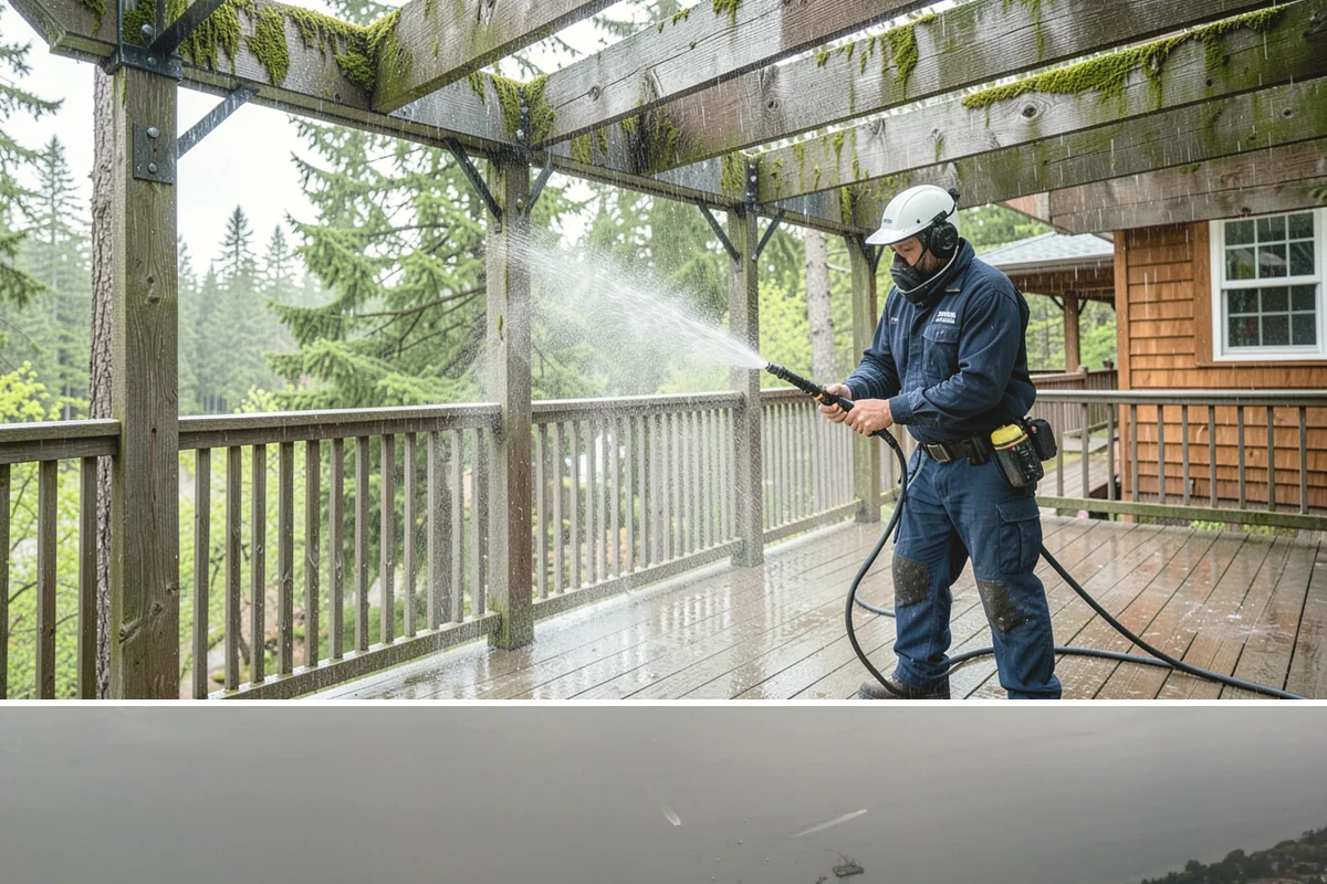 Metal Cleaning in Des Moines, King County, WA - Clean exterior metal in late spring to remove the film that builds through the damp winter and to slow seasonal corrosion.