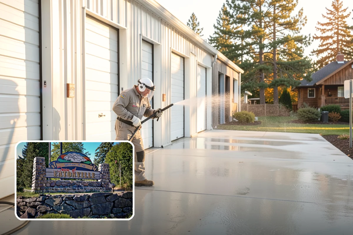 Metal Cleaning in Eatonville, Pierce County, WA - Lifts grime and oxidation film from exterior metal