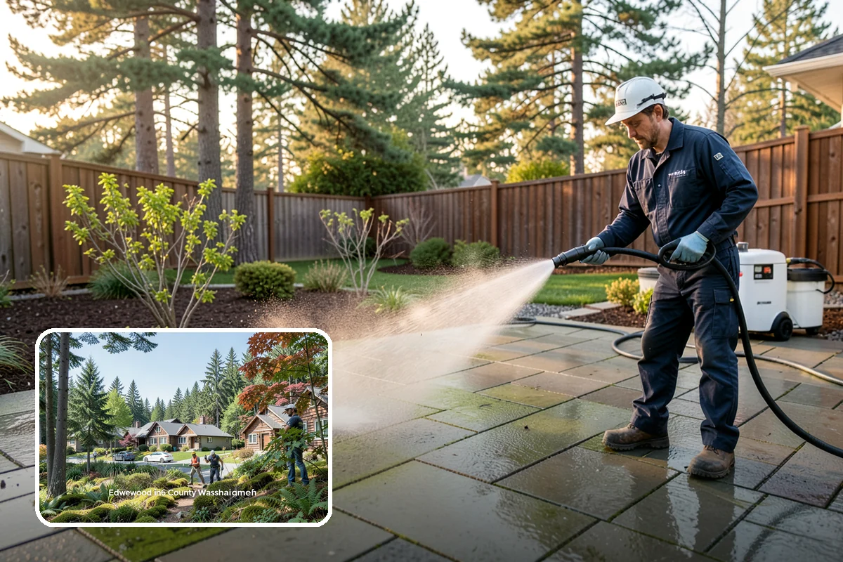Metal Cleaning in Edgewood, Pierce County, WA - Lifts grime and oxidation film from exterior metal