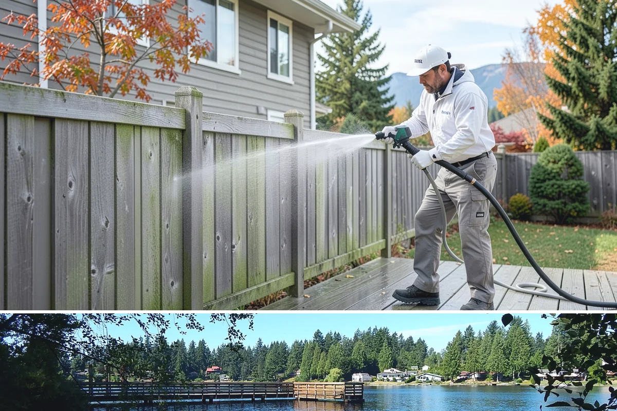 Metal Cleaning in Federal Way, King County, WA - Clean exterior metal in late spring to remove the film that builds through the damp winter and to slow seasonal corrosion.