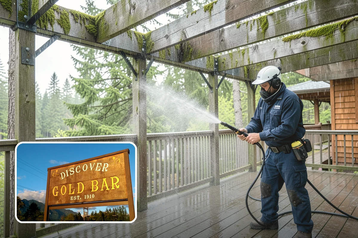 Metal Cleaning in Gold Bar, Snohomish County, WA - Lifts grime and oxidation film from exterior metal
