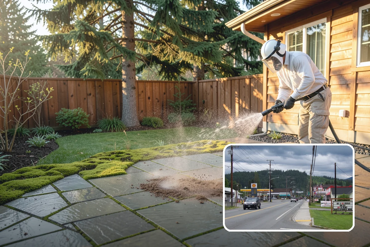 Metal Cleaning in Granite Falls, Snohomish County, WA - Lifts grime and oxidation film from exterior metal