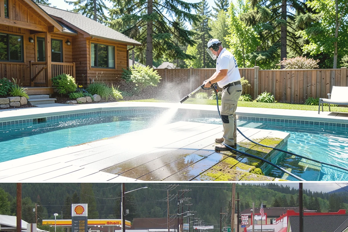 Metal Cleaning in Granite Falls, Snohomish County, WA - Clean exterior metal in late spring to remove the film that builds through the damp winter and to slow seasonal corrosion.