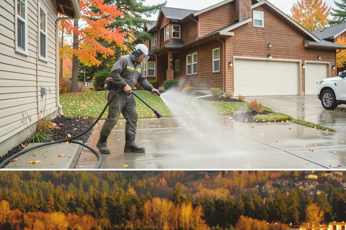 Metal Cleaning in Kenmore, King County, WA - Clean exterior metal in late spring to remove the film that builds through the damp winter and to slow seasonal corrosion.