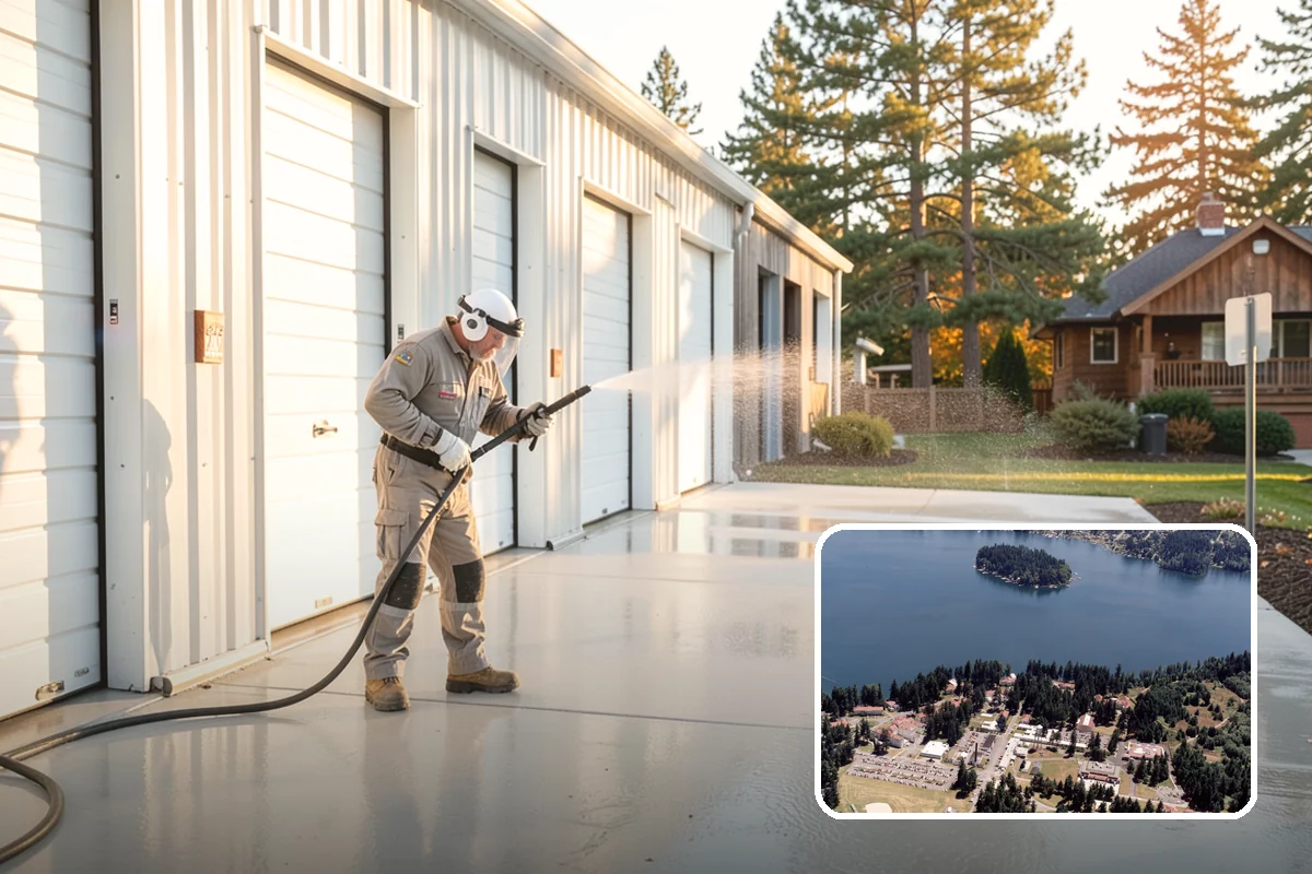 Metal Cleaning in Lakewood, Pierce County, WA - Lifts grime and oxidation film from exterior metal