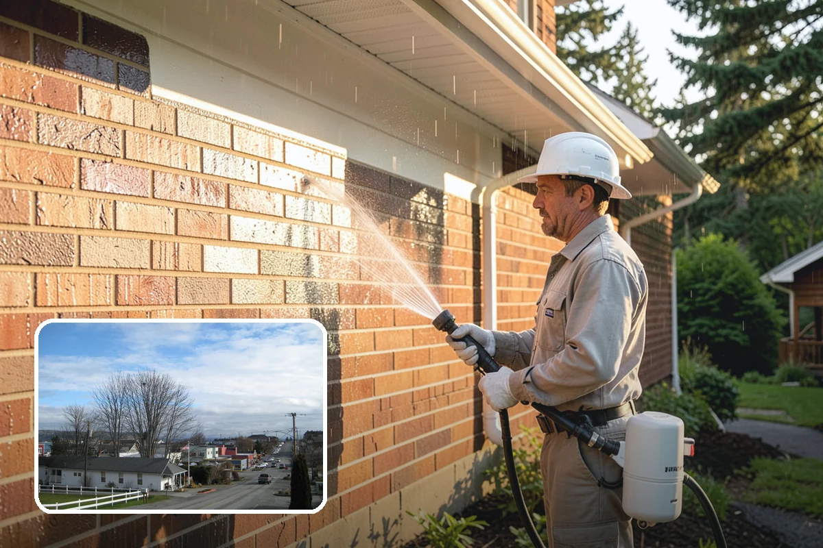 Metal Cleaning in Langley, Island County, WA - Lifts grime and oxidation film from exterior metal