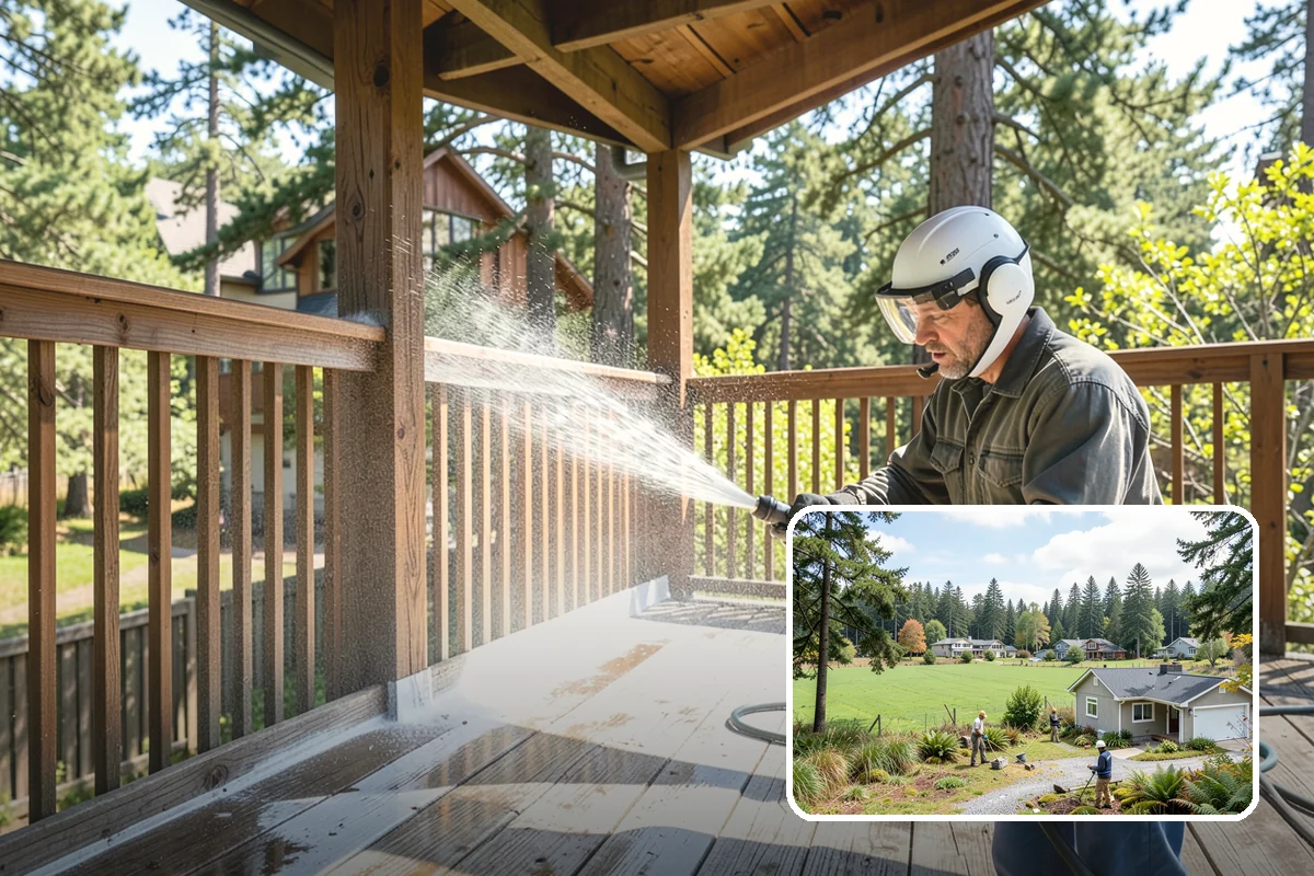 Metal Cleaning in Lyman, Skagit County, WA - Lifts grime and oxidation film from exterior metal
