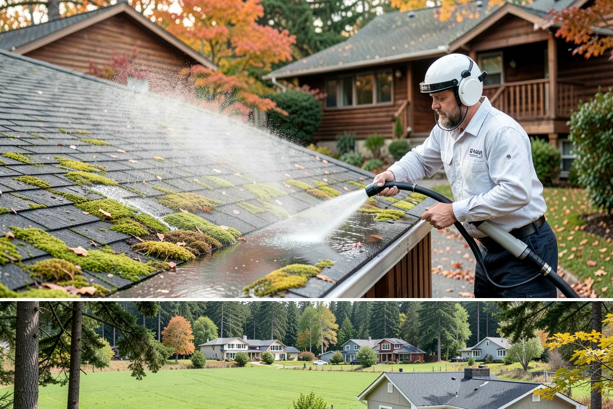 Metal Cleaning in Lyman, Skagit County, WA - Clean exterior metal in late spring to remove the film that builds through the damp winter and to slow seasonal corrosion.