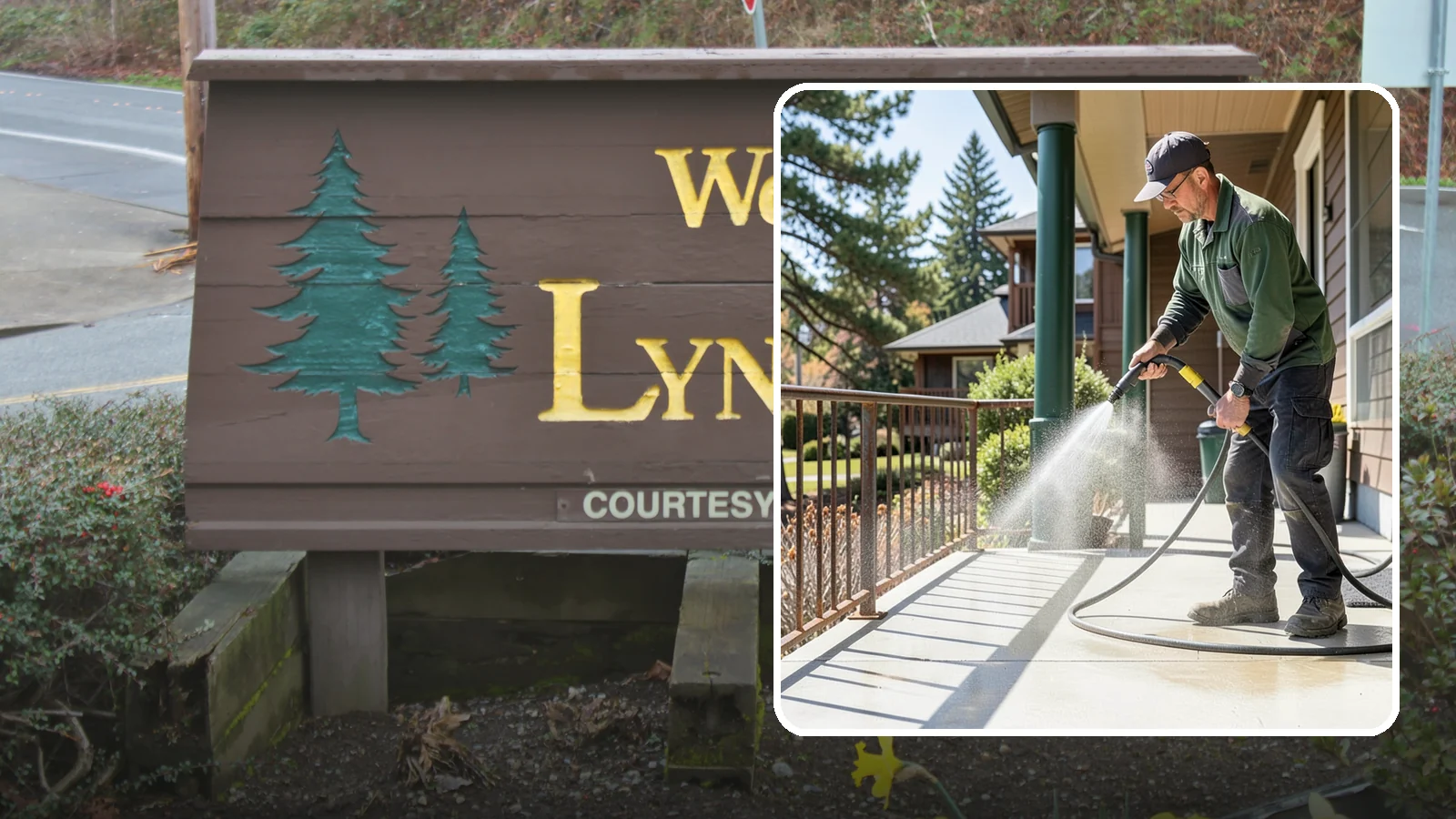 Metal Cleaning in Lynnwood, Snohomish County, WA - Gentle cleaning of exterior metal surfaces and railings that removes grime, oxidation film, and staining without scratching.