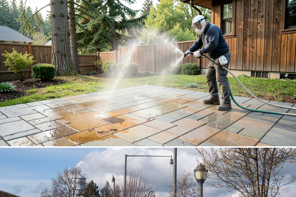 Metal Cleaning in Marysville, Snohomish County, WA - Clean exterior metal in late spring to remove the film that builds through the damp winter and to slow seasonal corrosion.