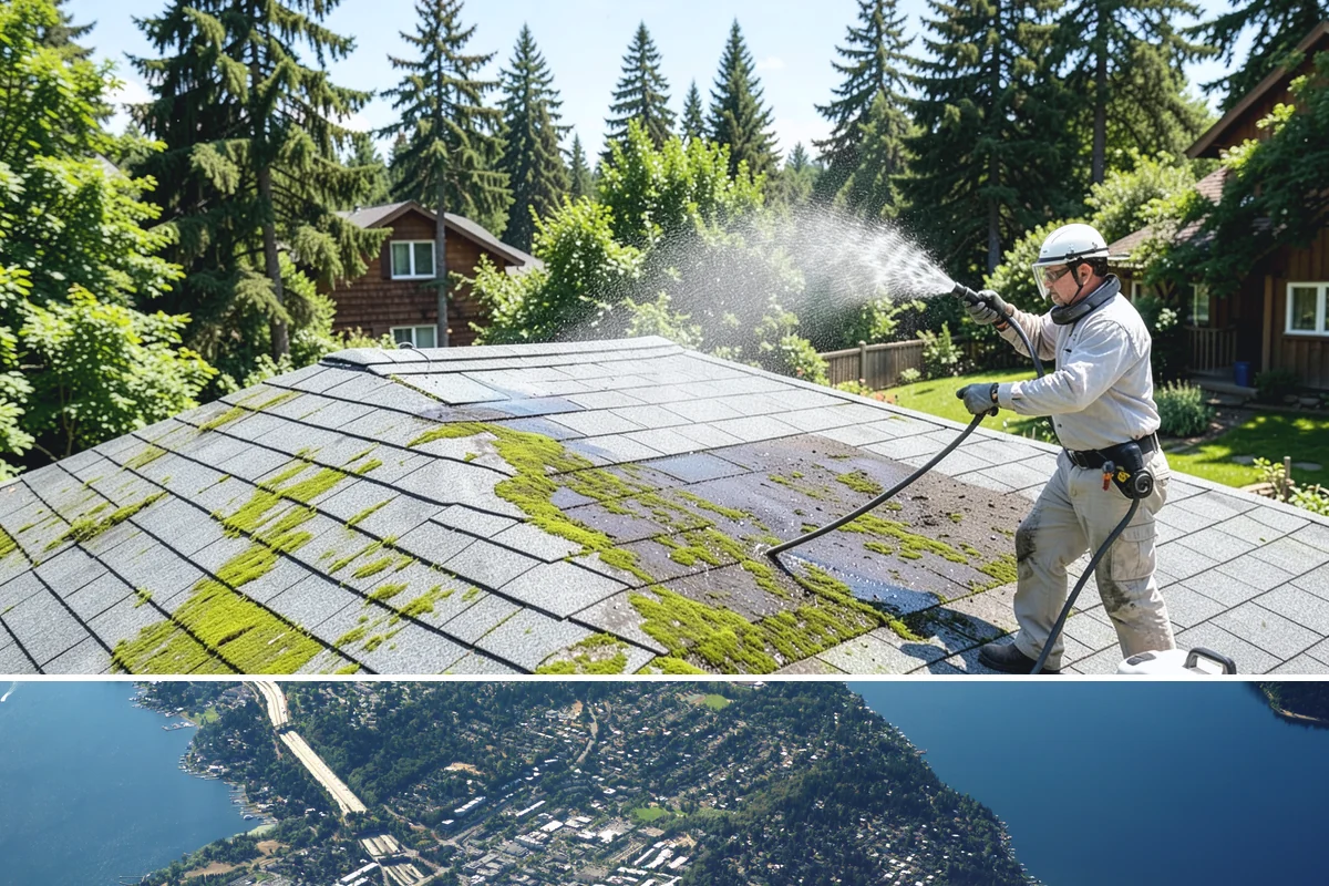 Metal Cleaning in Mercer Island, King County, WA - Clean exterior metal in late spring to remove the film that builds through the damp winter and to slow seasonal corrosion.