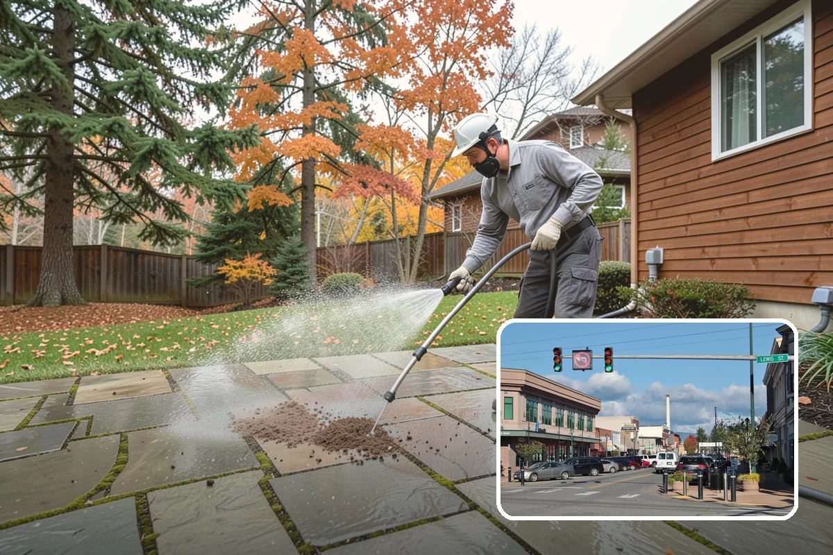 Metal Cleaning in Monroe, Snohomish County, WA - Lifts grime and oxidation film from exterior metal