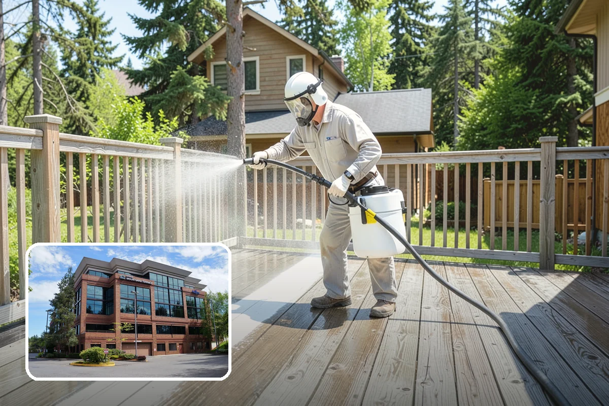 Metal Cleaning in Mountlake Terrace, Snohomish County, WA - Lifts grime and oxidation film from exterior metal