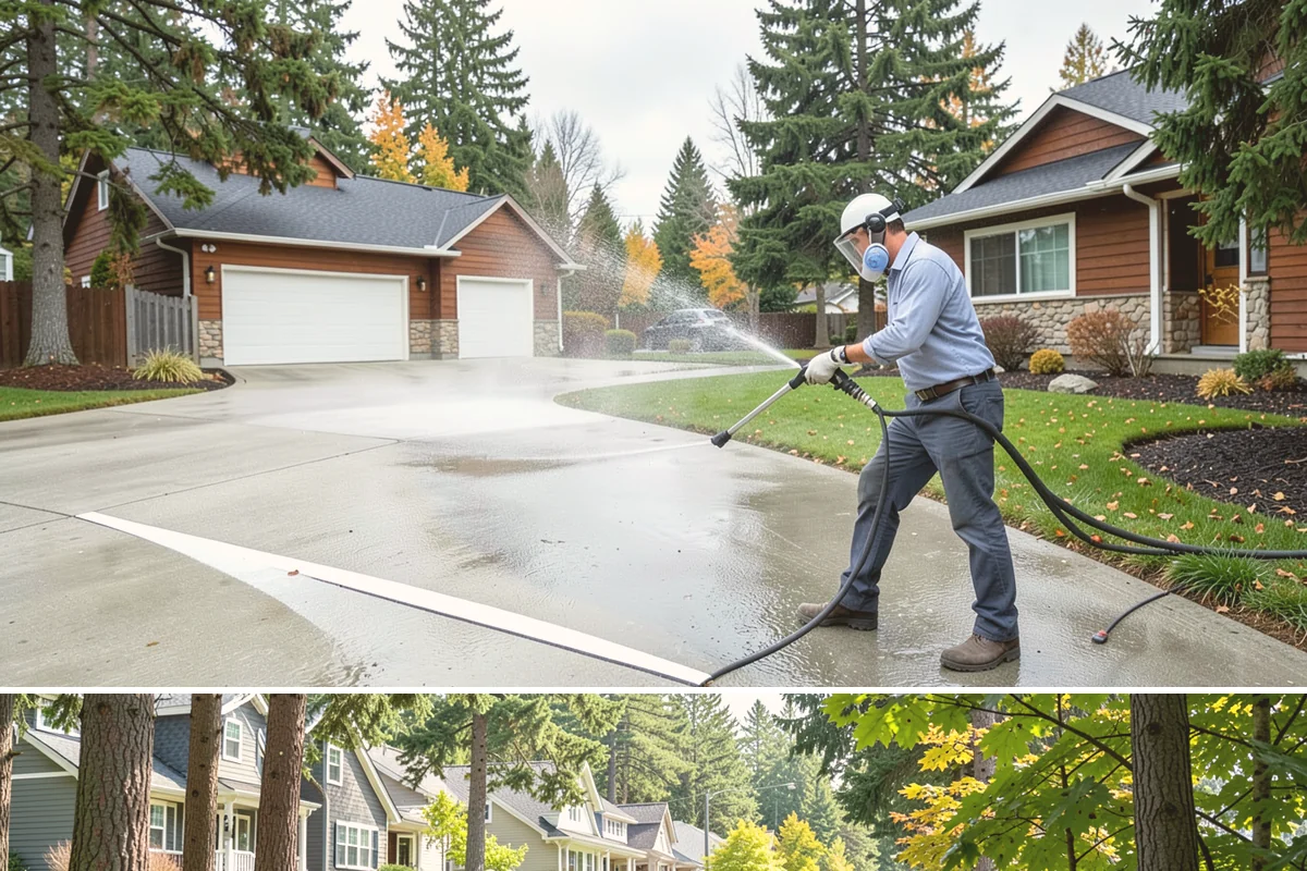 Metal Cleaning in Normandy Park, King County, WA - Clean exterior metal in late spring to remove the film that builds through the damp winter and to slow seasonal corrosion.