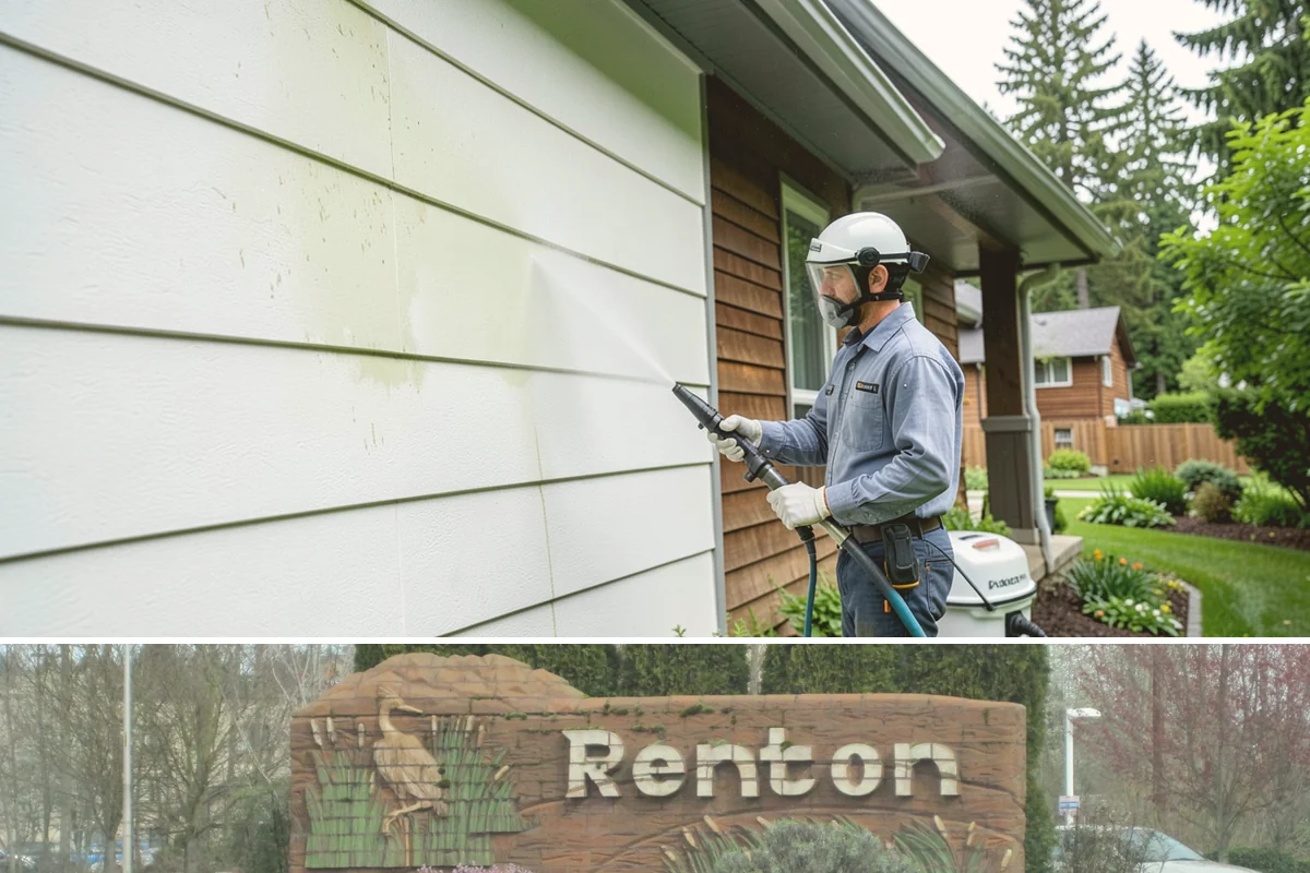 Metal Cleaning in Renton, King County, WA - Clean exterior metal in late spring to remove the film that builds through the damp winter and to slow seasonal corrosion.