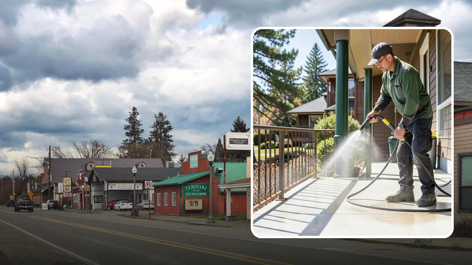 Metal Cleaning in Roy, Pierce County, WA - Gentle cleaning of exterior metal surfaces and railings that removes grime, oxidation film, and staining without scratching.