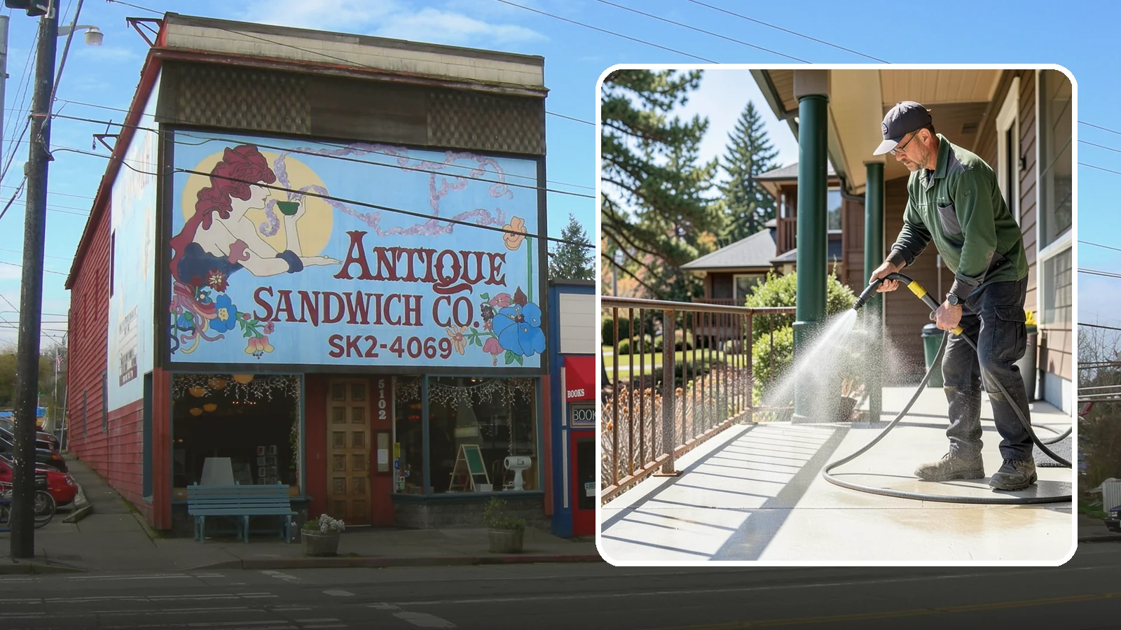Metal Cleaning in Ruston, Pierce County, WA - Gentle cleaning of exterior metal surfaces and railings that removes grime, oxidation film, and staining without scratching.