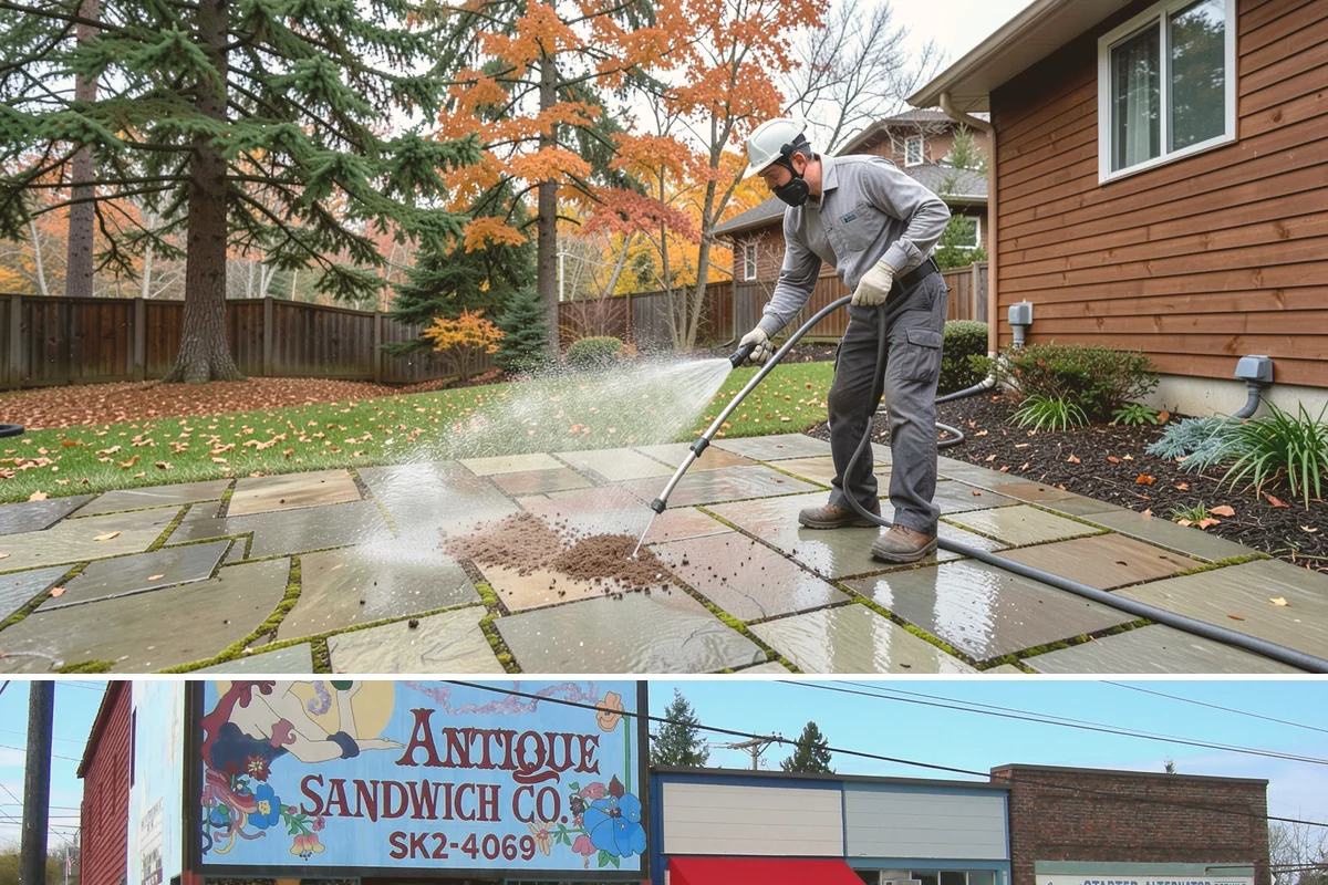 Metal Cleaning in Ruston, Pierce County, WA - Clean exterior metal in late spring to remove the film that builds through the damp winter and to slow seasonal corrosion.