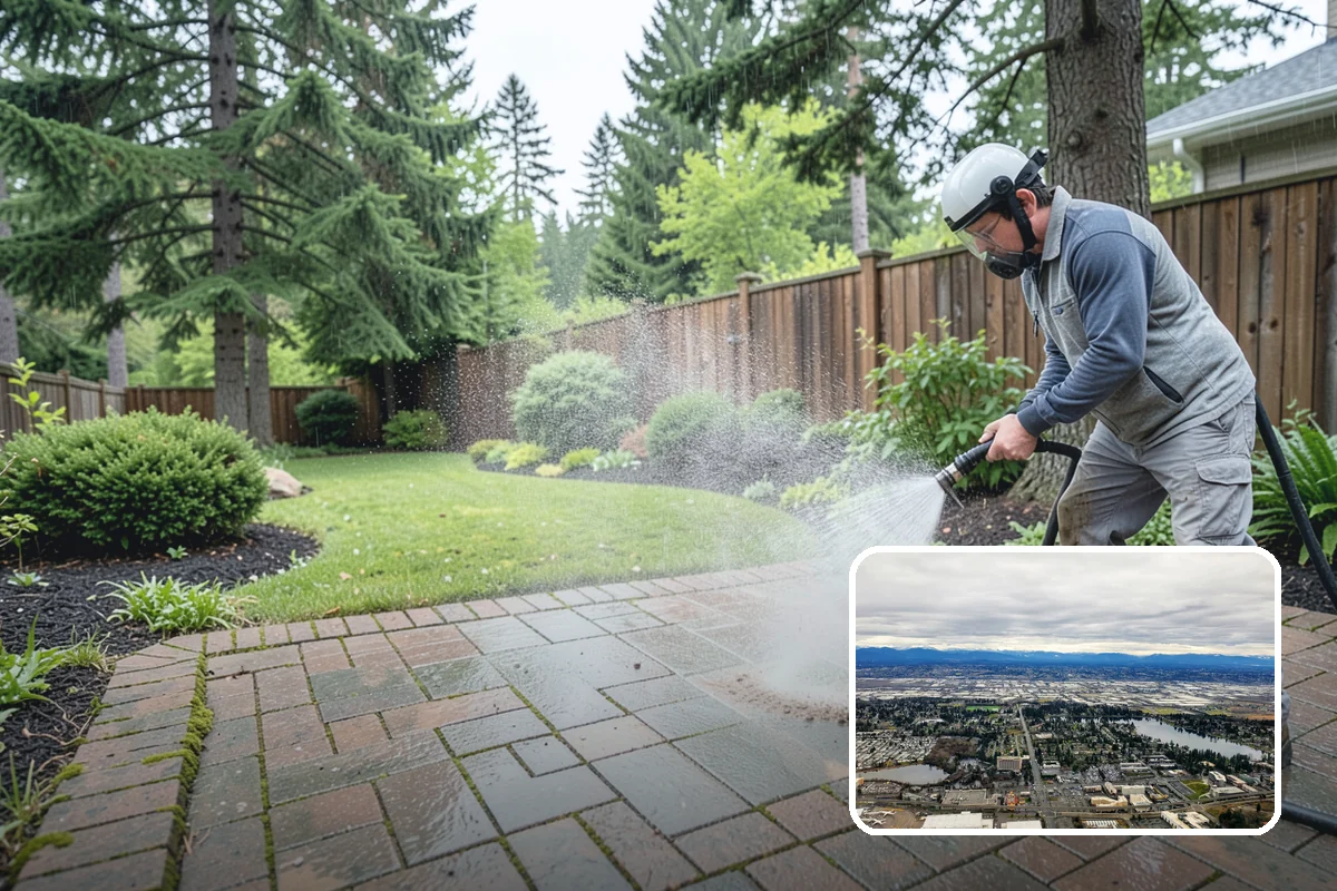 Metal Cleaning in SeaTac, King County, WA - Lifts grime and oxidation film from exterior metal