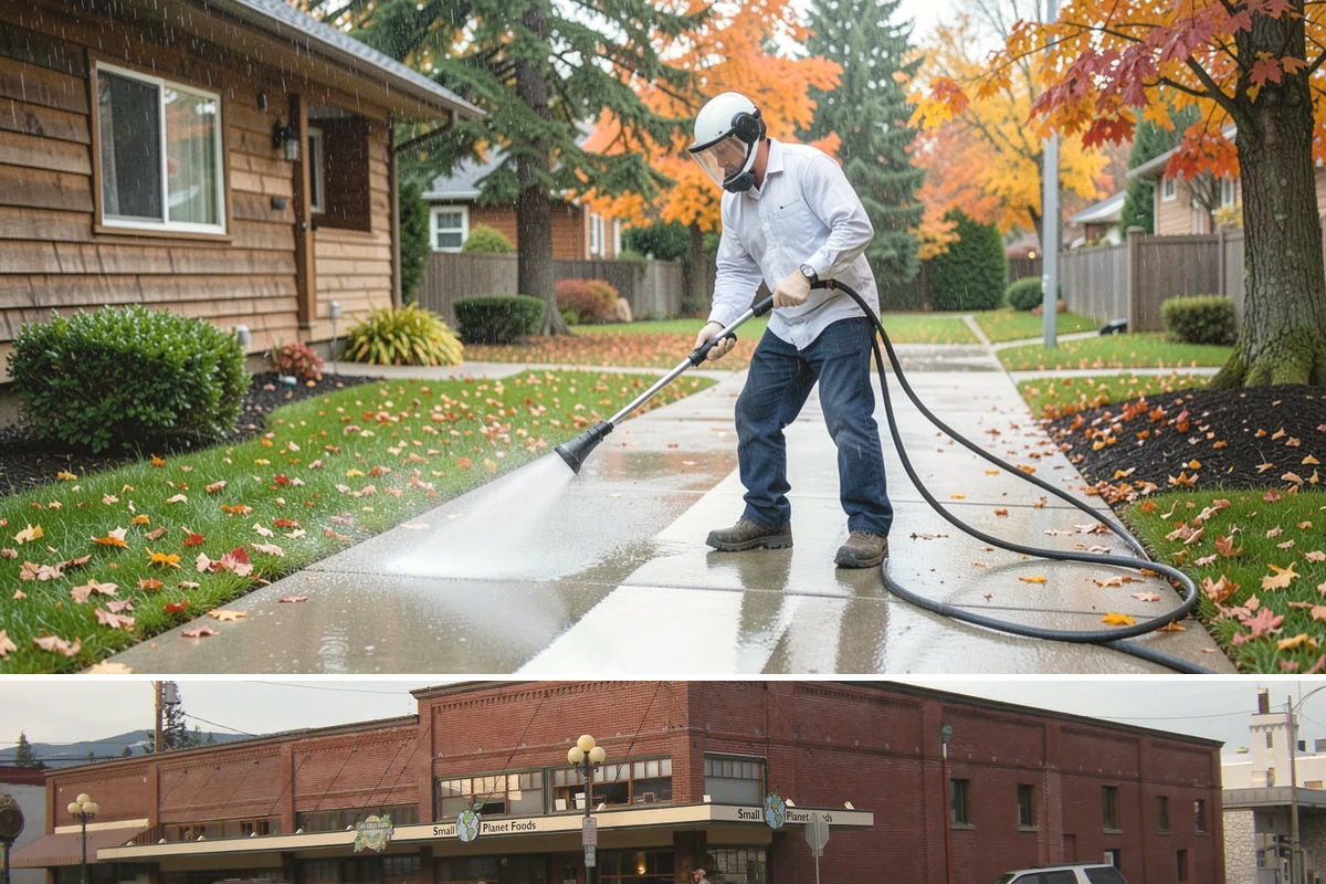 Metal Cleaning in Sedro-Woolley, Skagit County, WA - Clean exterior metal in late spring to remove the film that builds through the damp winter and to slow seasonal corrosion.