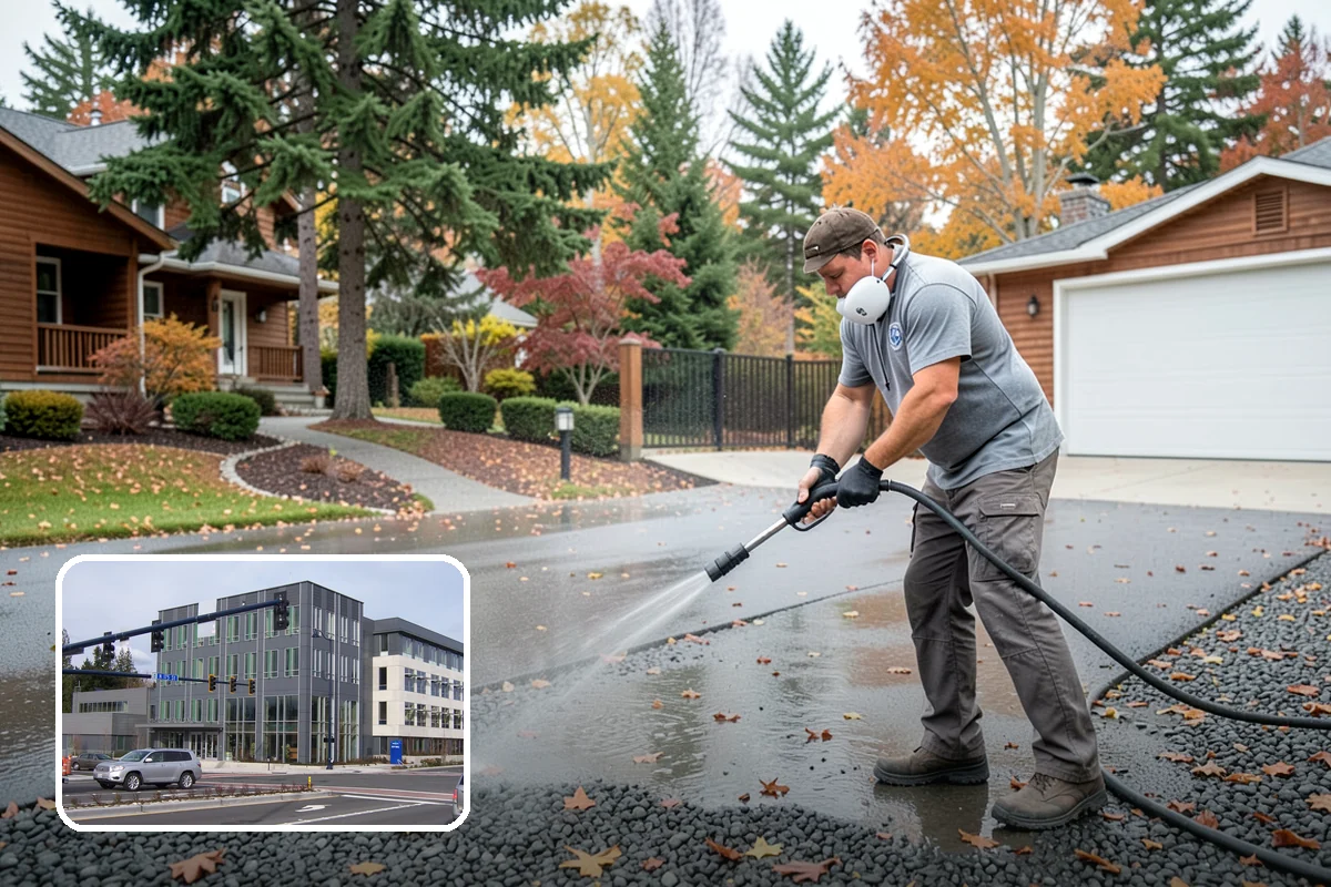 Metal Cleaning in Shoreline, King County, WA - Lifts grime and oxidation film from exterior metal