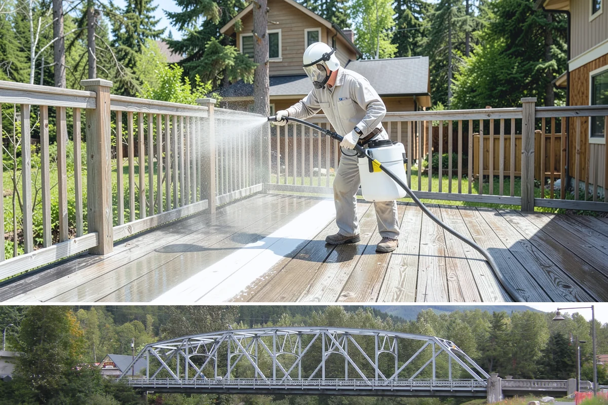 Metal Cleaning in Skykomish, King County, WA - Clean exterior metal in late spring to remove the film that builds through the damp winter and to slow seasonal corrosion.