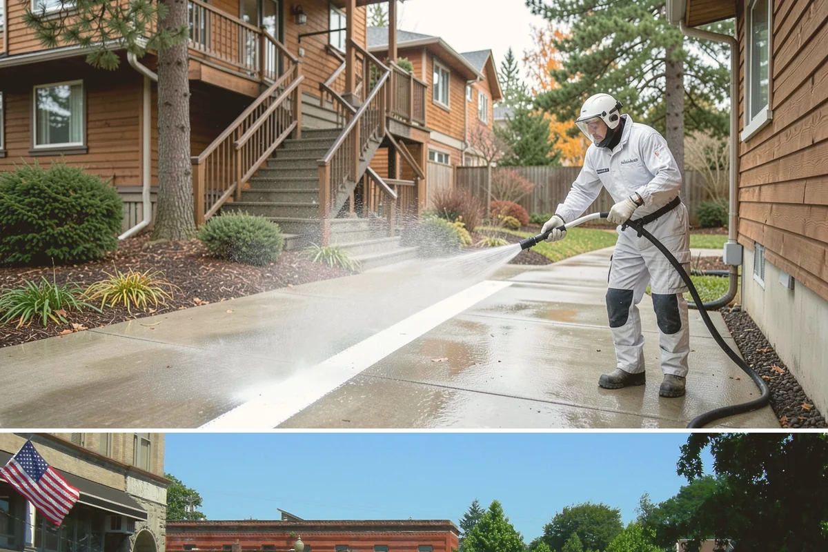 Metal Cleaning in Snohomish, Snohomish County, WA - Clean exterior metal in late spring to remove the film that builds through the damp winter and to slow seasonal corrosion.