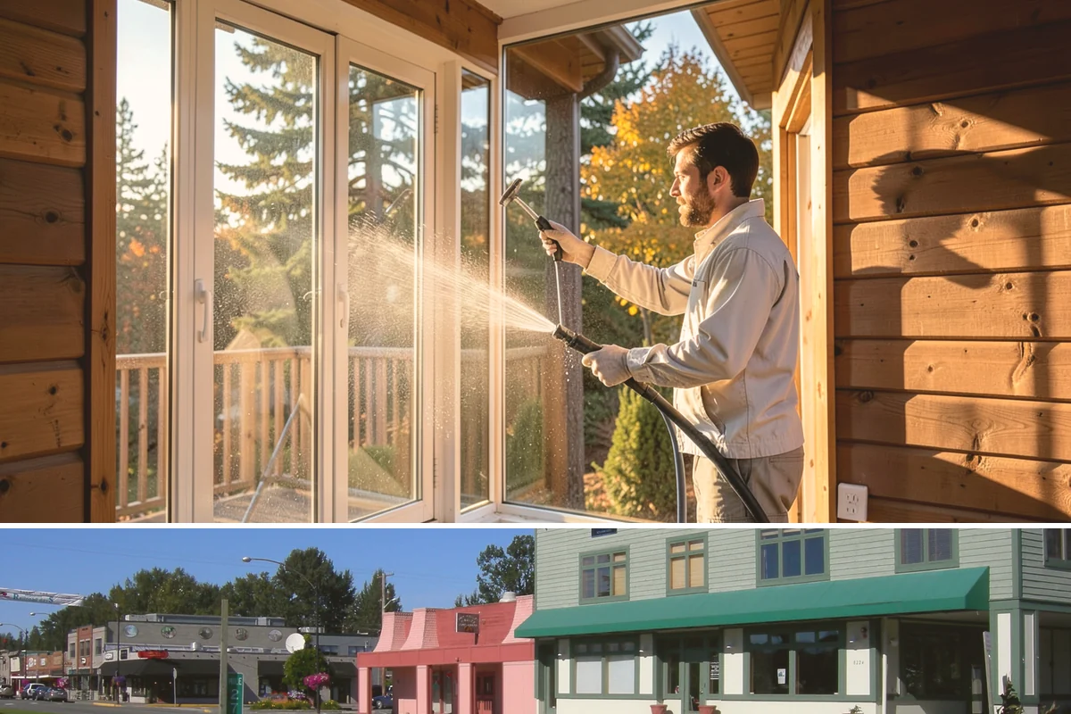 Metal Cleaning in Snoqualmie, King County, WA - Clean exterior metal in late spring to remove the film that builds through the damp winter and to slow seasonal corrosion.