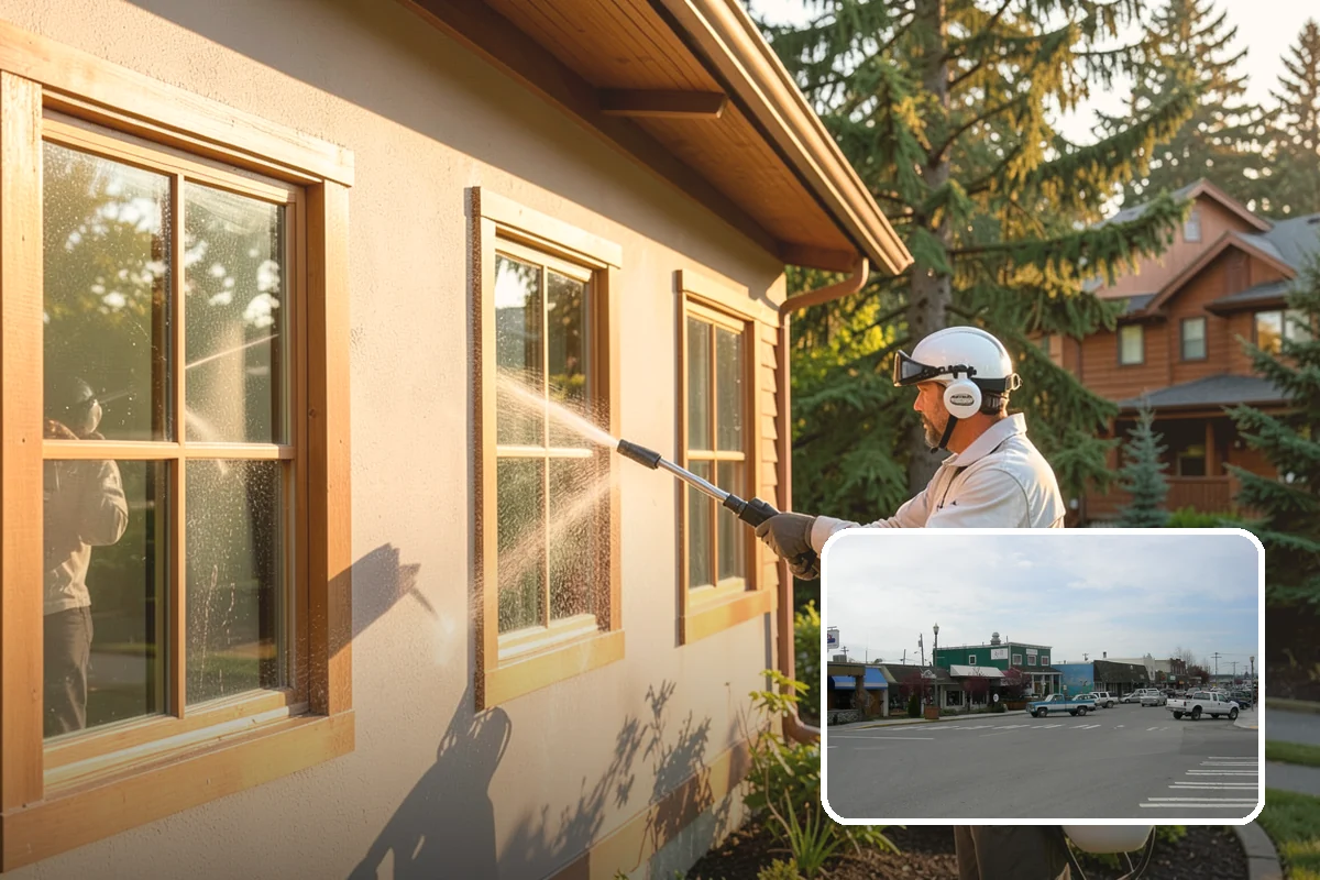 Metal Cleaning in Stanwood, Snohomish County, WA - Lifts grime and oxidation film from exterior metal