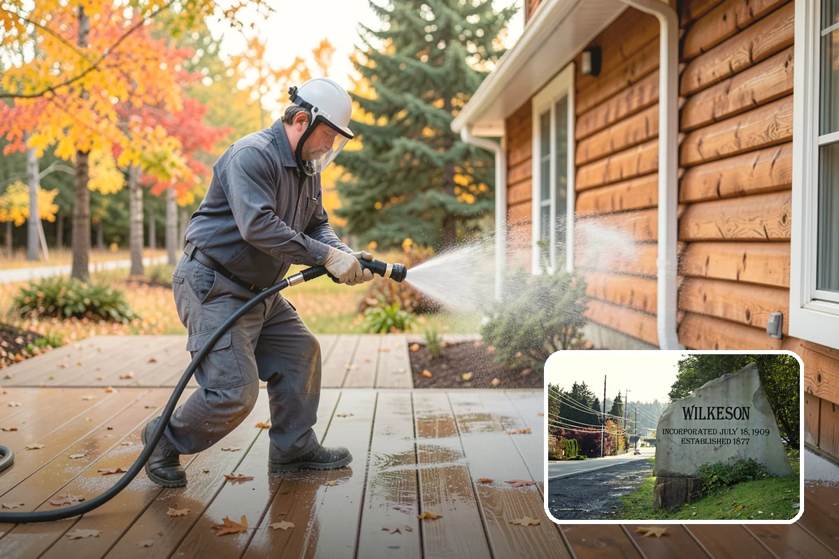 Metal Cleaning in Wilkeson, Pierce County, WA - Lifts grime and oxidation film from exterior metal