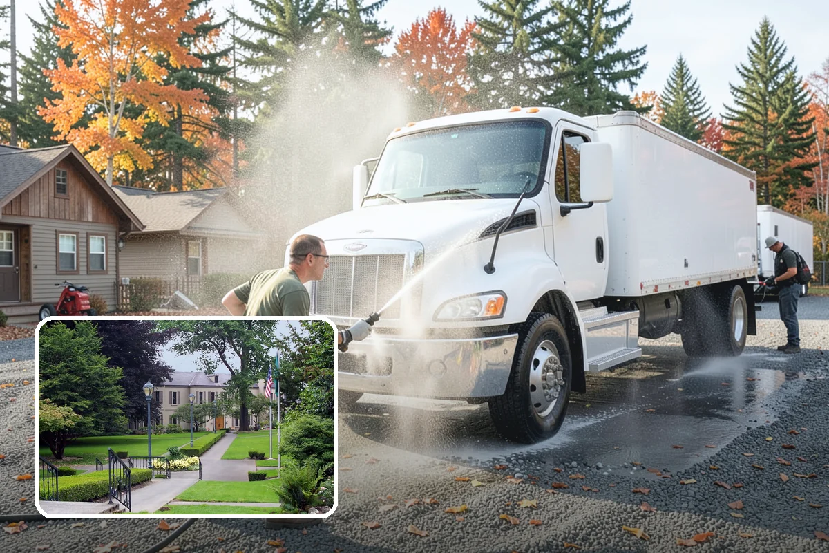 Metal Cleaning in Woodinville, King County, WA - Lifts grime and oxidation film from exterior metal