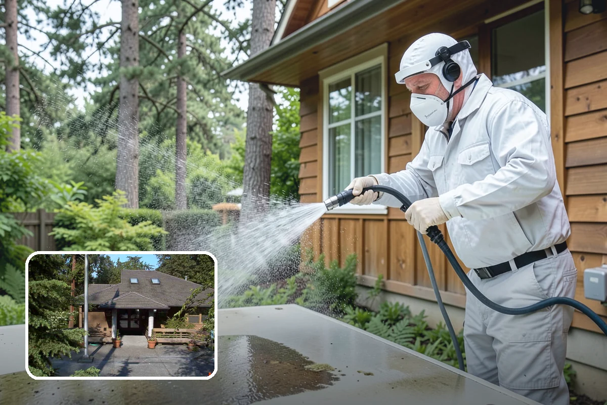 Metal Cleaning in Yarrow Point, King County, WA - Lifts grime and oxidation film from exterior metal