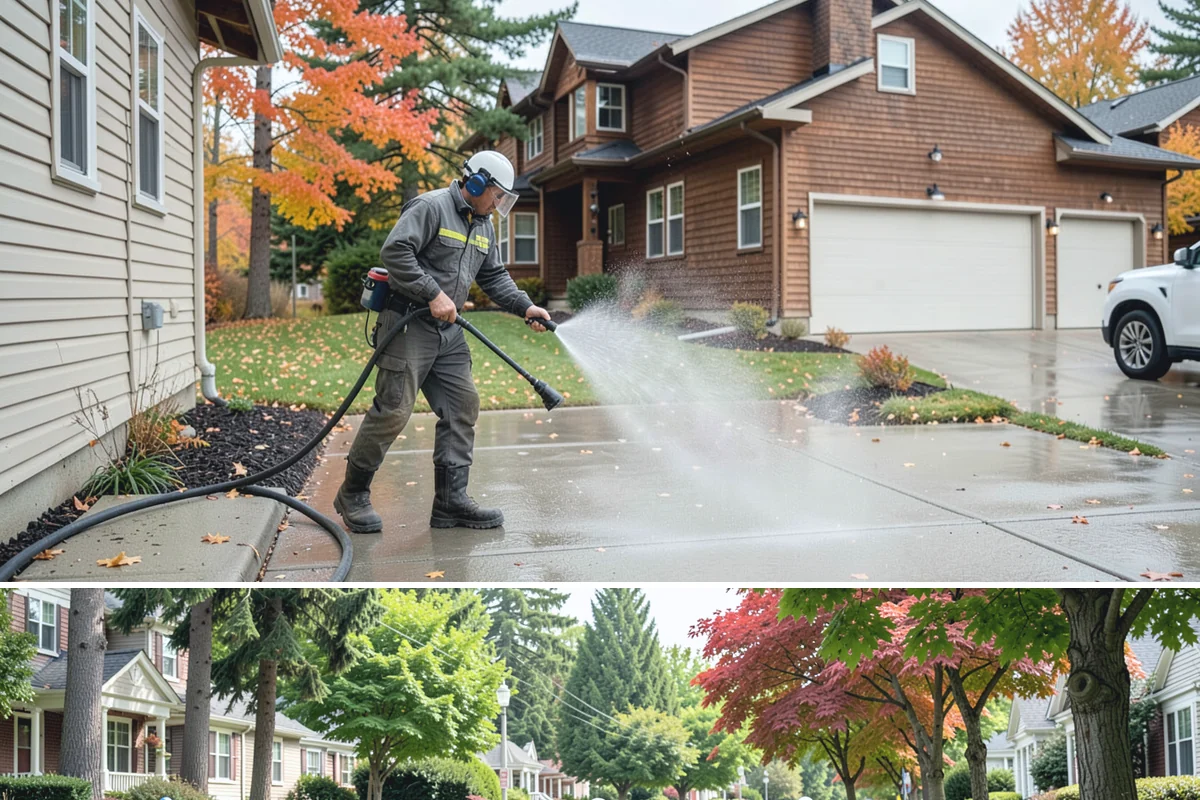 Metal Roof Cleaning in Beaux Arts Village, King County, WA - Summer and early autumn provide the dry footing and mild temperatures that make metal roof work safest.