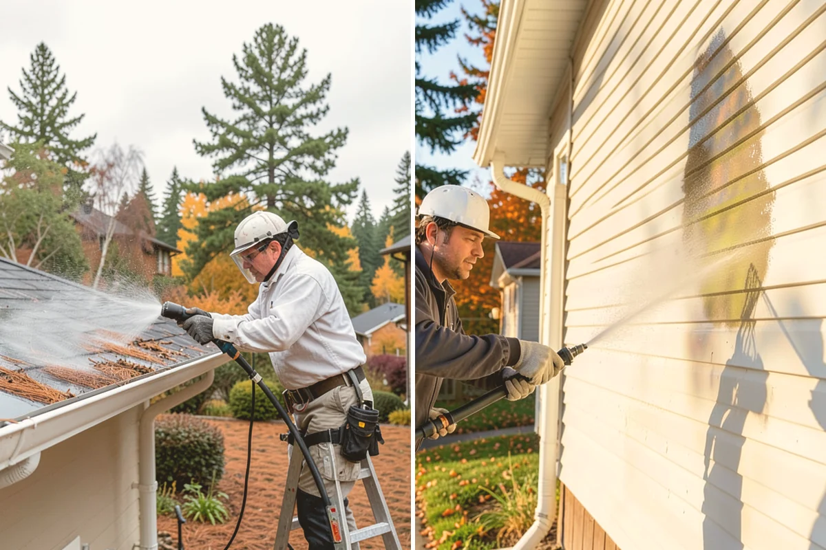 Metal Roof Cleaning in Bothell, King County, WA - Identify the metal type and coating condition
