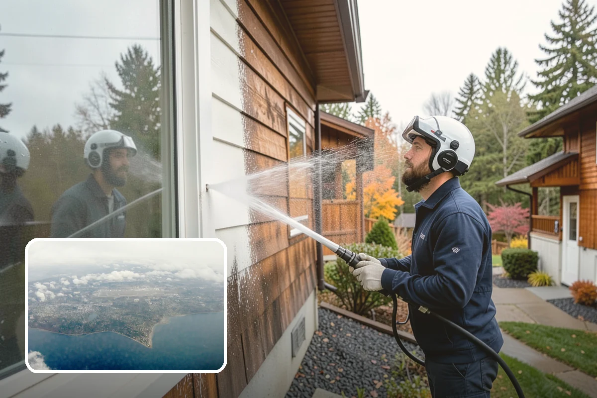 Metal Roof Cleaning in Burien, King County, WA - Removes moss and grime without scratching painted or galvanized coatings