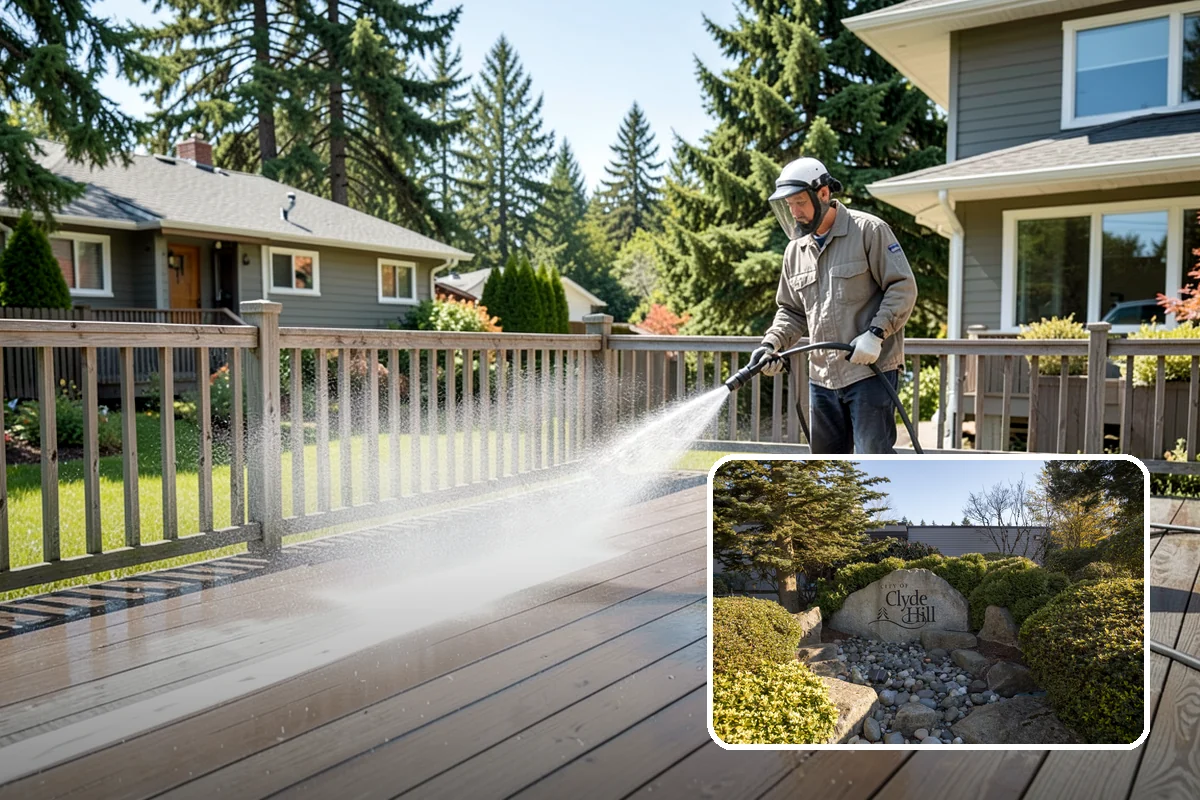 Metal Roof Cleaning in Clyde Hill, King County, WA - Removes moss and grime without scratching painted or galvanized coatings