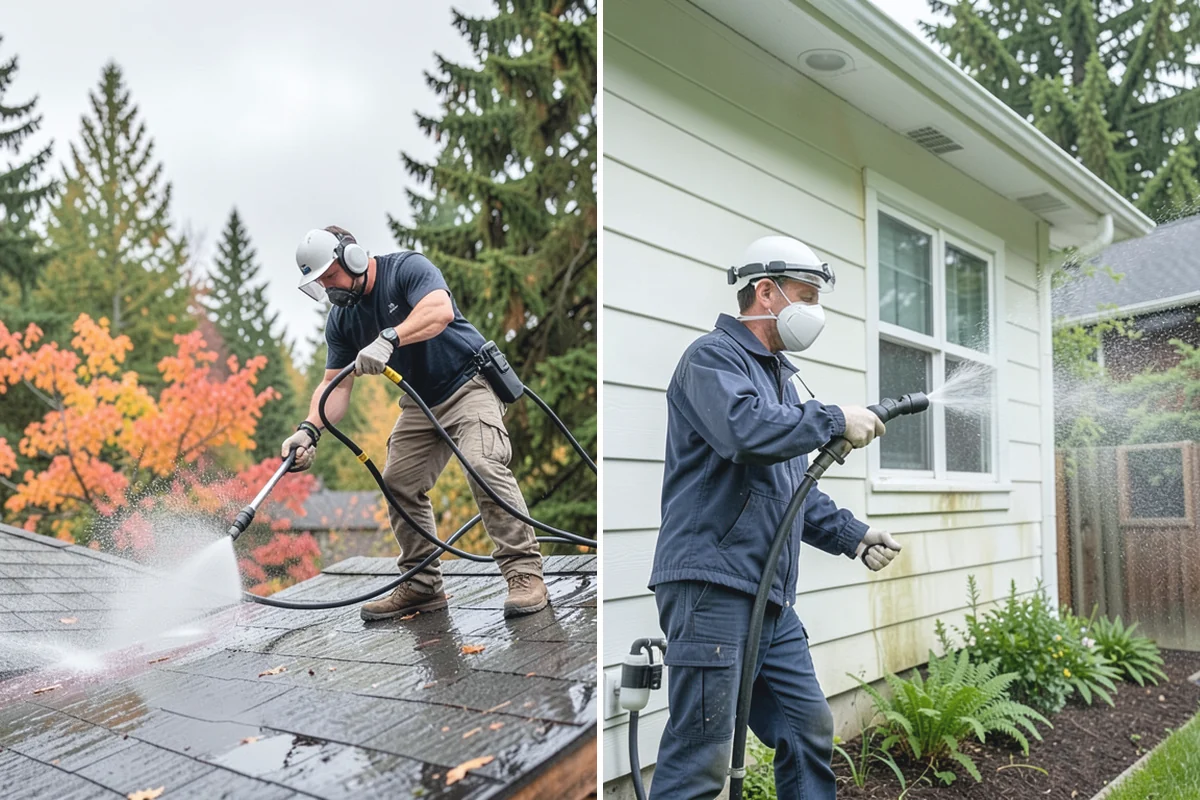 Metal Roof Cleaning in Darrington, Snohomish County, WA - Identify the metal type and coating condition