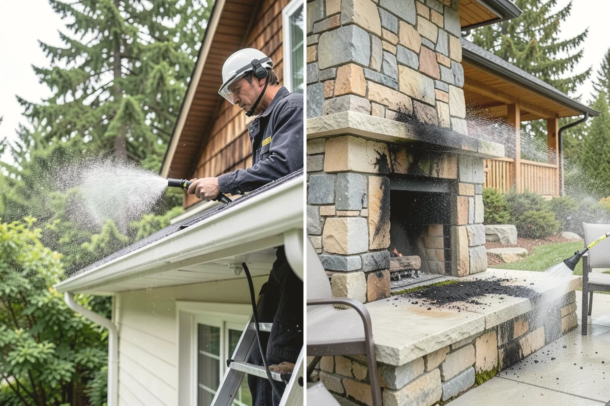 Metal Roof Cleaning in Duvall, King County, WA - Identify the metal type and coating condition