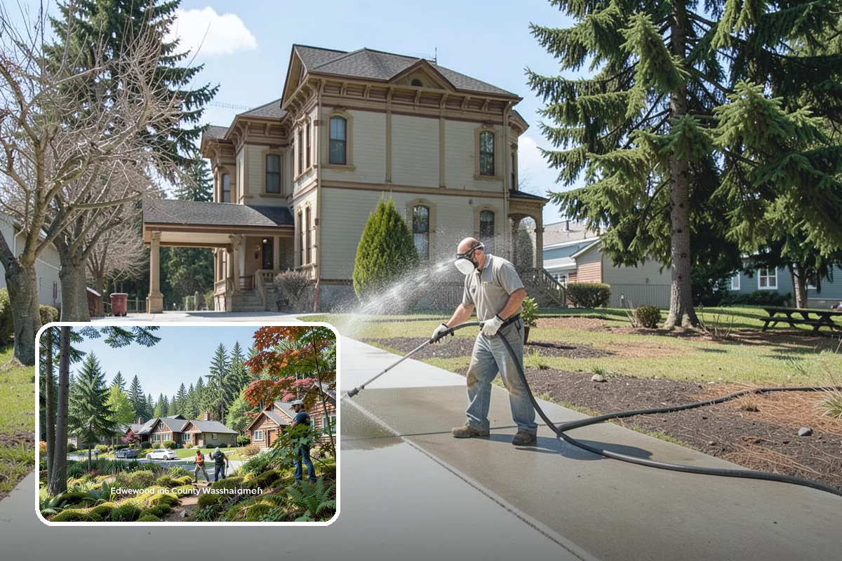 Metal Roof Cleaning in Edgewood, Pierce County, WA - Removes moss and grime without scratching painted or galvanized coatings