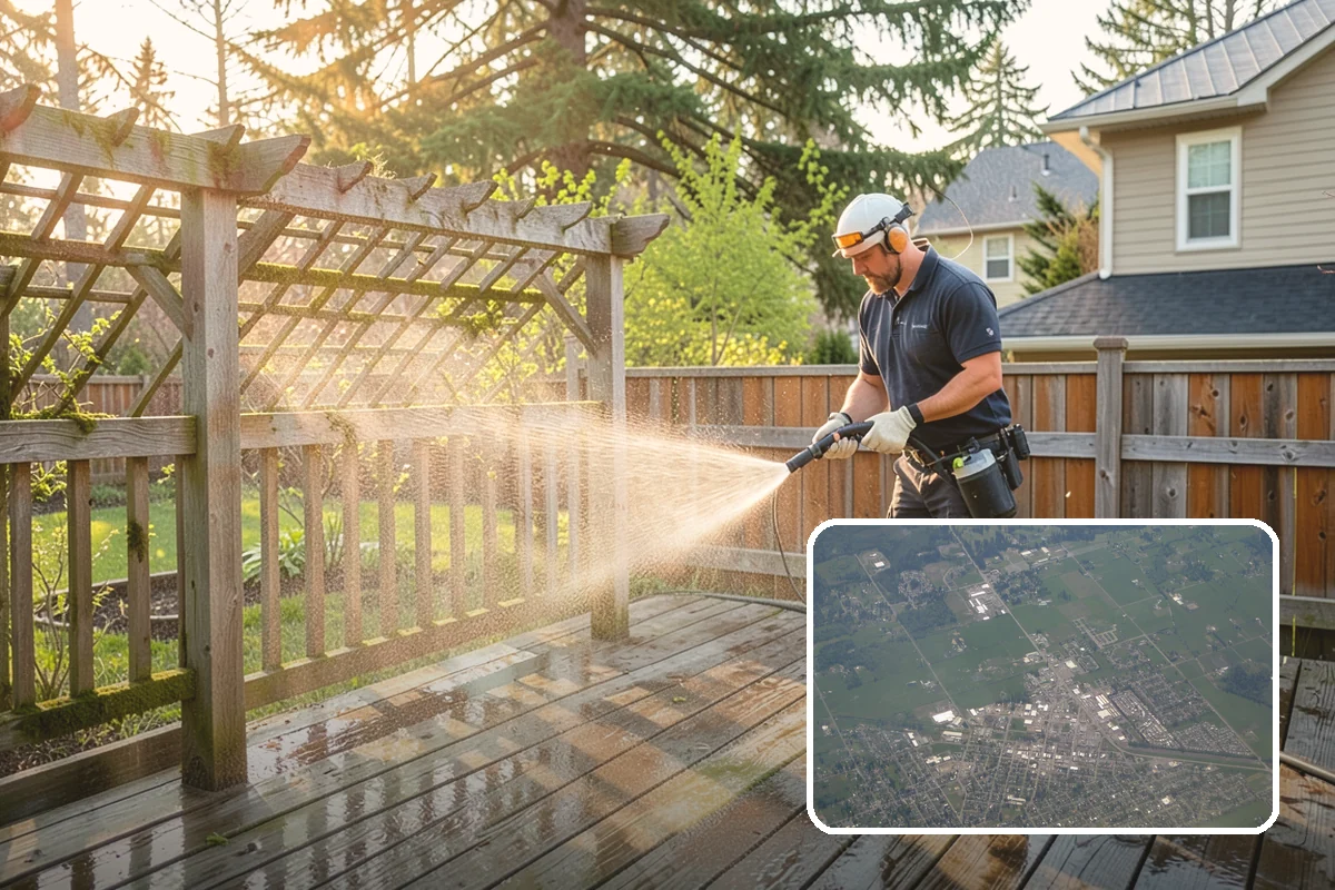 Metal Roof Cleaning in Enumclaw, King County, WA - Removes moss and grime without scratching painted or galvanized coatings