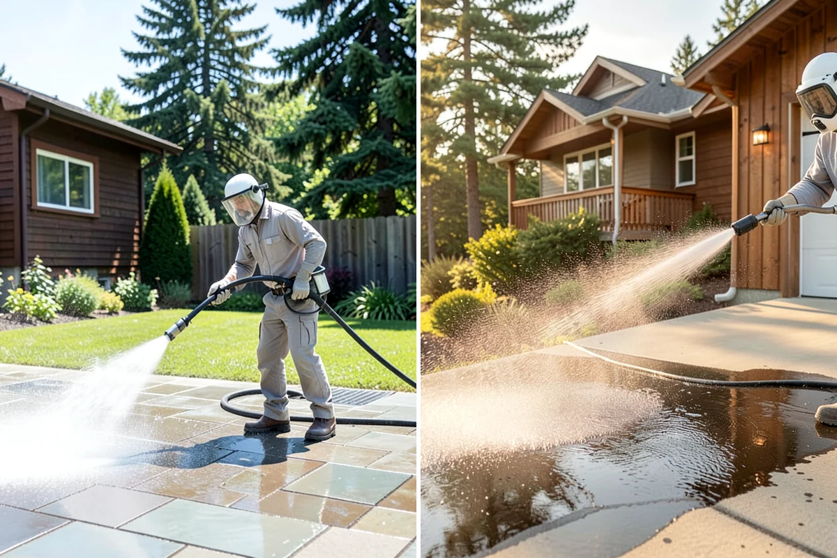 Metal Roof Cleaning in Enumclaw, King County, WA - Identify the metal type and coating condition