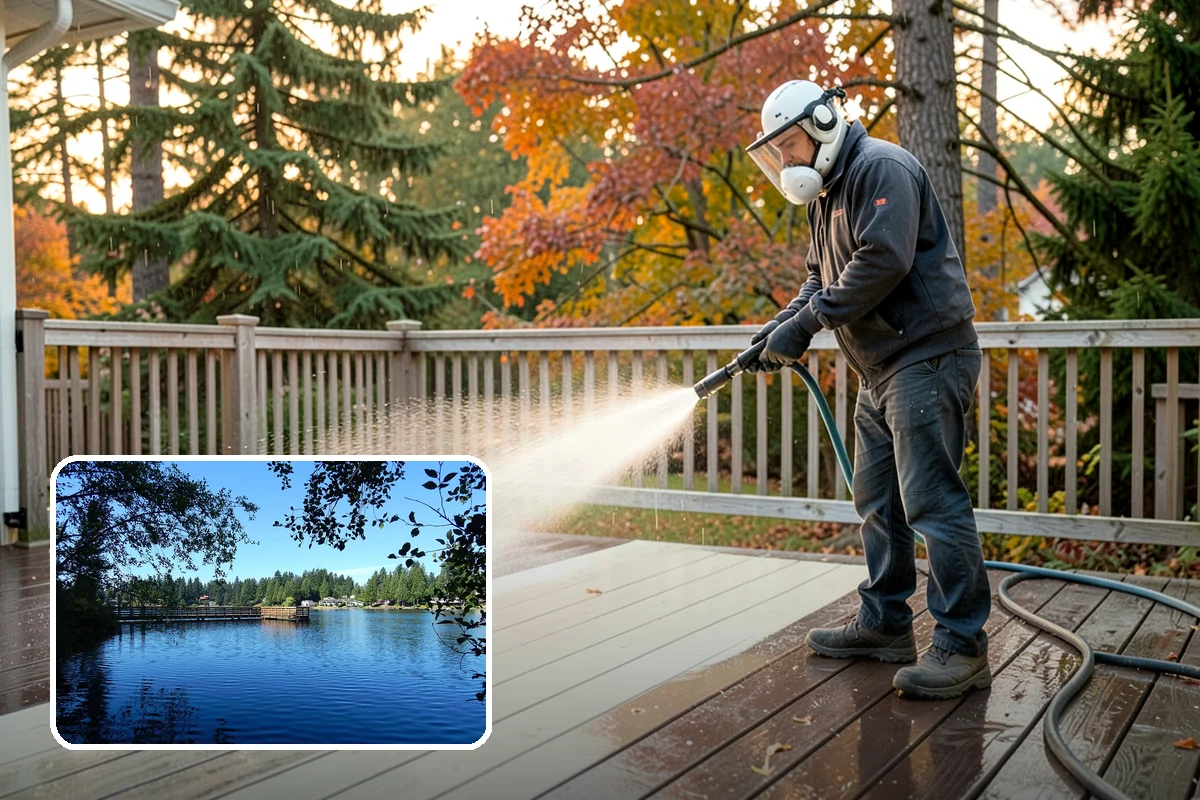 Metal Roof Cleaning in Federal Way, King County, WA - Removes moss and grime without scratching painted or galvanized coatings