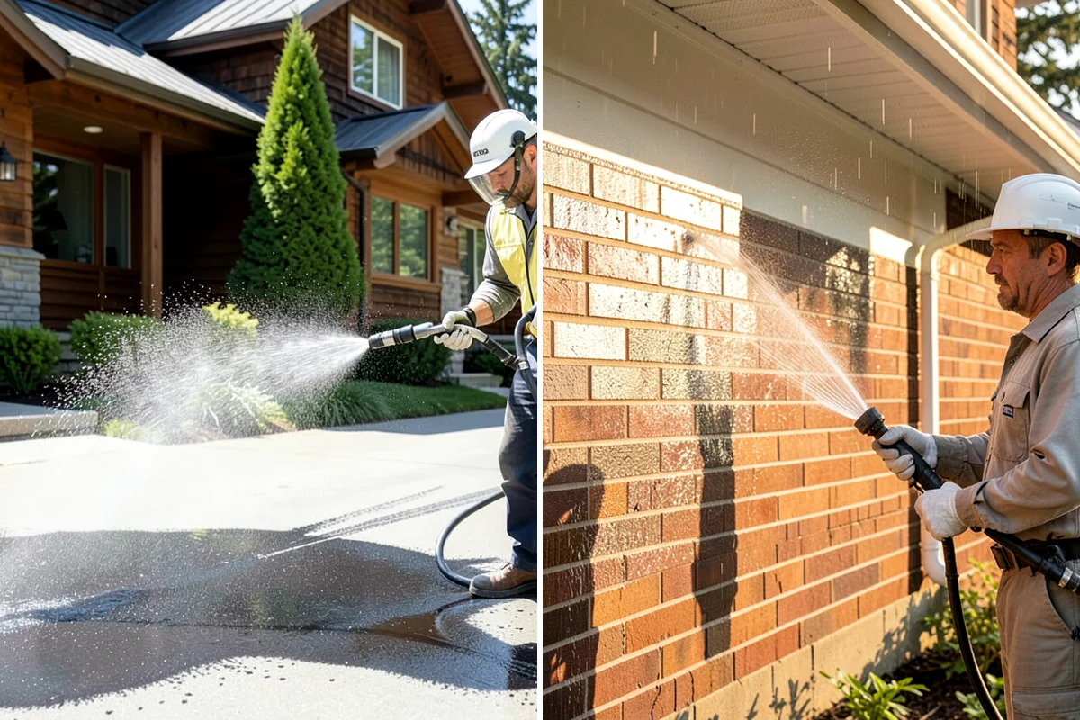 Metal Roof Cleaning in Gig Harbor, Pierce County, WA - Identify the metal type and coating condition