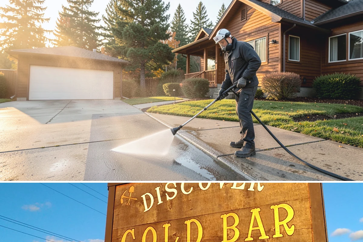 Metal Roof Cleaning in Gold Bar, Snohomish County, WA - Summer and early autumn provide the dry footing and mild temperatures that make metal roof work safest.