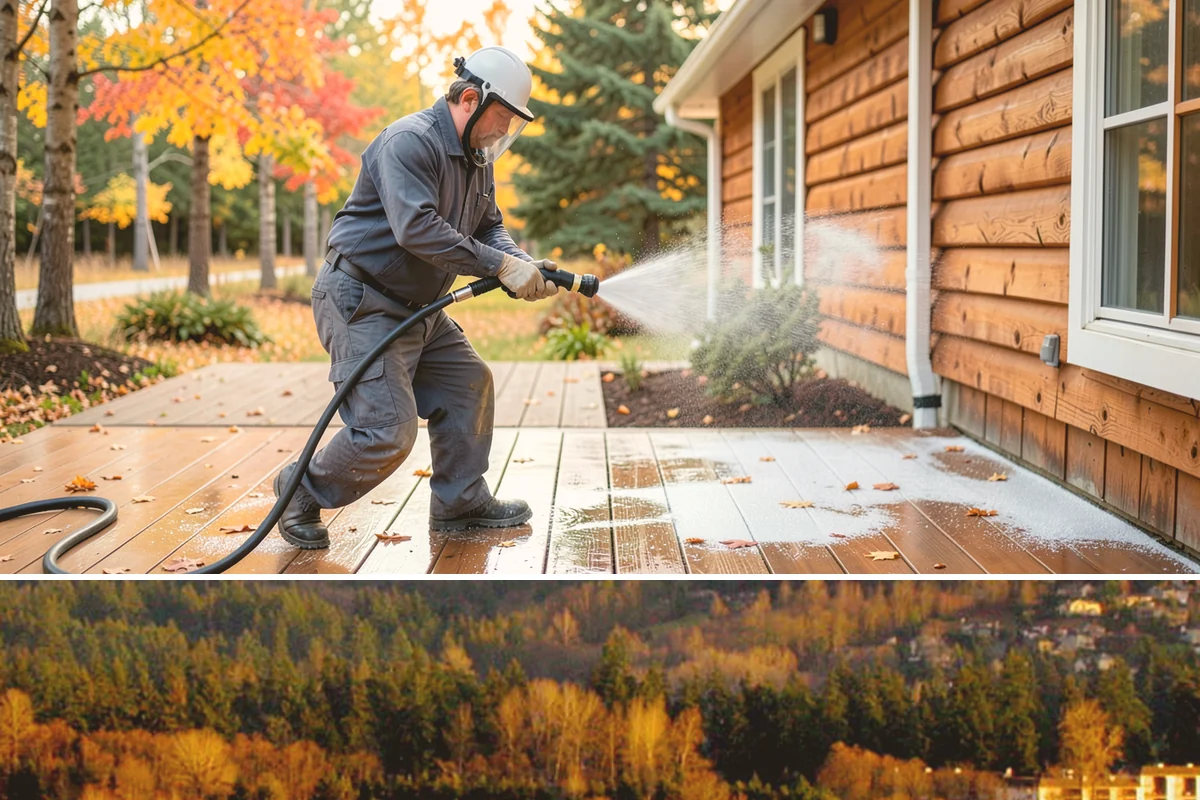 Metal Roof Cleaning in Kenmore, King County, WA - Summer and early autumn provide the dry footing and mild temperatures that make metal roof work safest.
