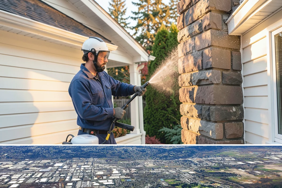 Metal Roof Cleaning in Kent, King County, WA - Summer and early autumn provide the dry footing and mild temperatures that make metal roof work safest.