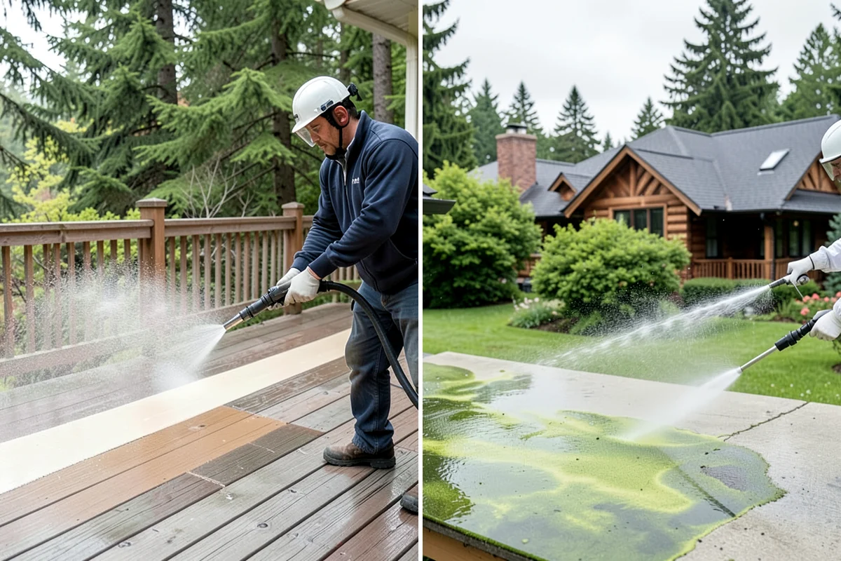 Metal Roof Cleaning in Lyman, Skagit County, WA - Identify the metal type and coating condition
